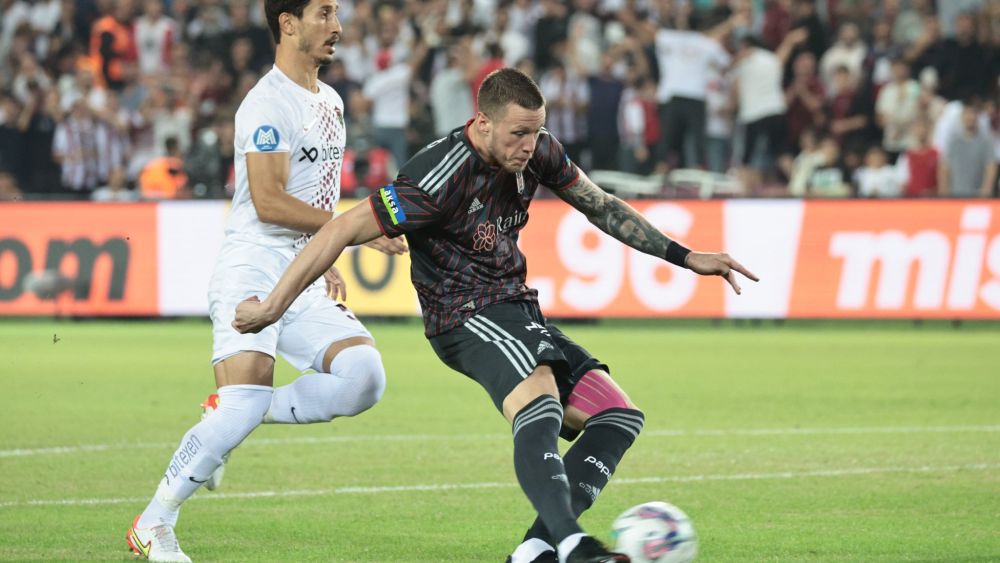 Beşiktaş’a Hatayspor engeli 2-1