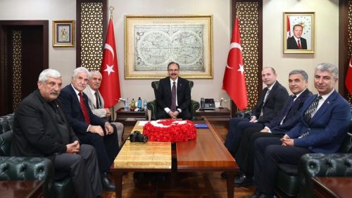 Gazetecilerden Siirt Valisi Kızılkaya’ya Ziyaret