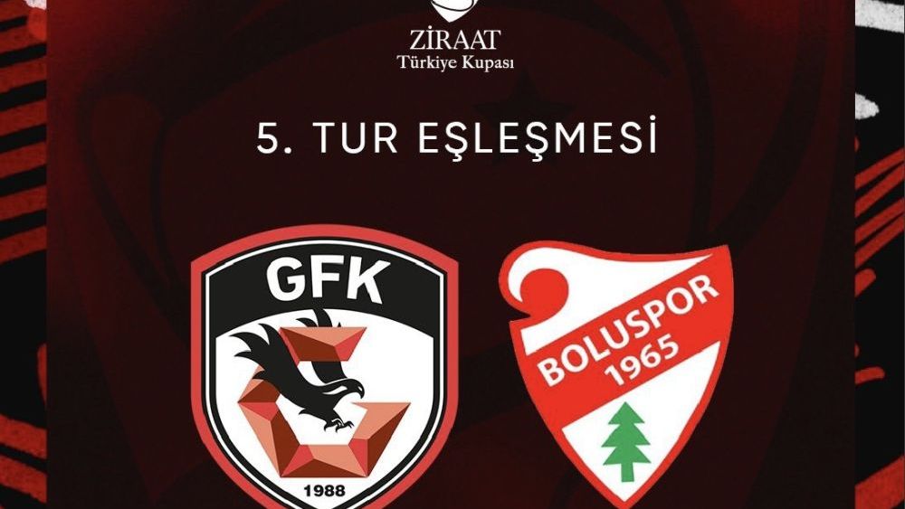 Gaziantep FK’nın kupada rakibi Boluspor