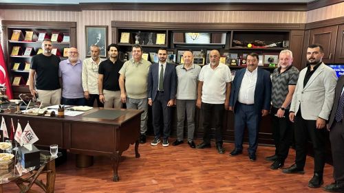 ASKF Başkan Adayı Ömer Alper Köroğlu’ndan Bilal Çeker’e Ziyaret