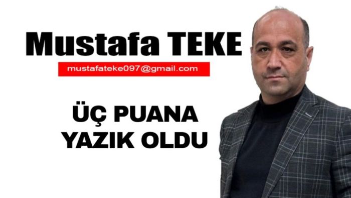 Mustafa Teke Yazdı.. Gaziantep FK’nın üç puanına yazık oldu