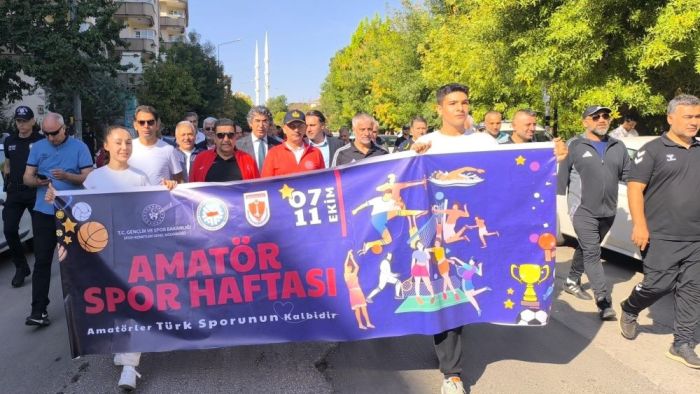 Gaziantep'te Amatör Spor Haftası kutlanıyor