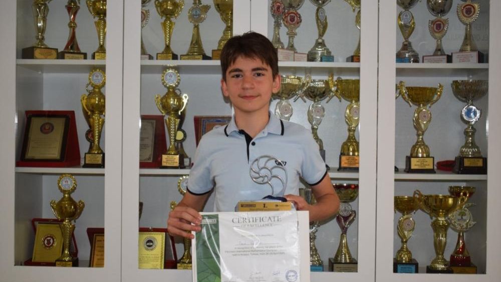Matematik Şampiyonu GKV’li Faruk Çalışkan