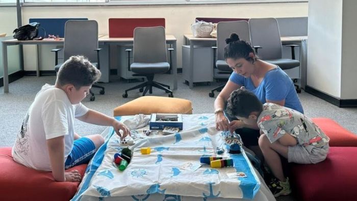 Çocuklar, yarıyıl tatilinde bilim dünyasını keşfediyor