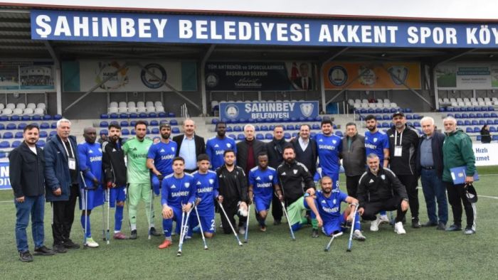  Şahinbey Ampute şampiyonluğa ilerliyor 5-1