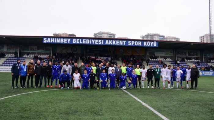 Şahinbey Ampute, Pendik Belediyesi'ni 8-2 mağlup etti