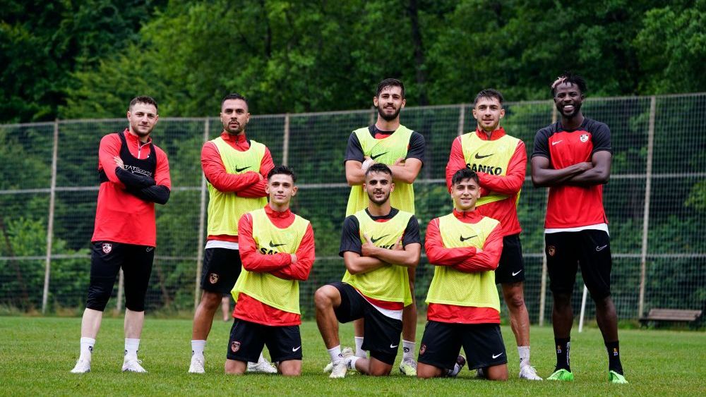 Gaziantep FK'nın Bolu kampı başladı