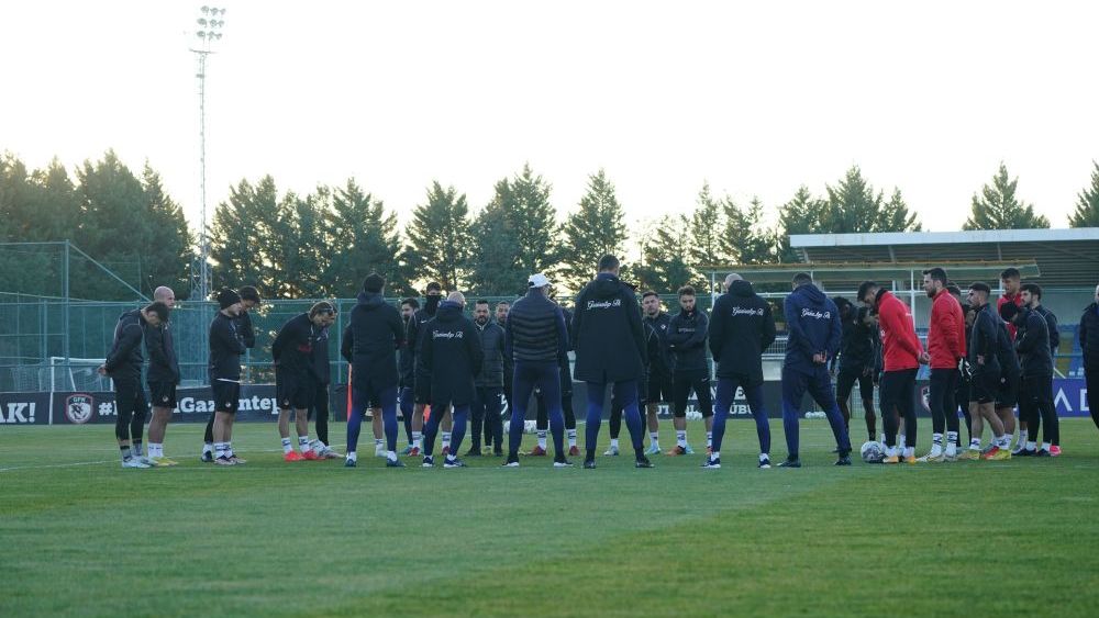 Gaziantep FK, Başakşehir maçının hazırlıklarına başladı