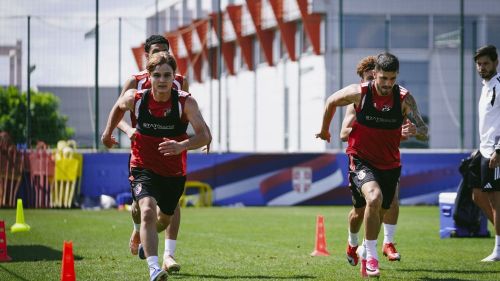 Gaziantep FK, Sırbistan kampında sıkı çalışıyor