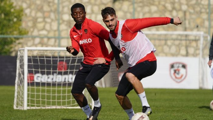 Gaziantep FK, Kasımpaşa taktiğini çalıştı