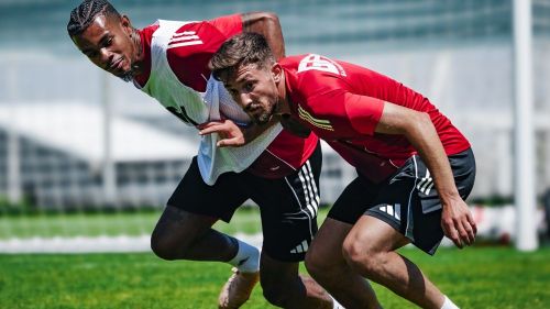 Gaziantep FK tek antrenman yaptı