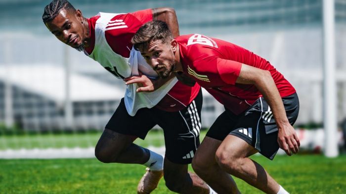 Gaziantep FK tek antrenman yaptı