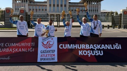 Gaziantep Atletizm'den 5 kupalık gurur