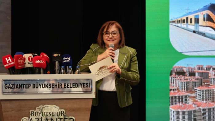 Gaziantep Büyükşehir'in Eserleri ve Hedefleri Basın Lansmanında anlatıldı