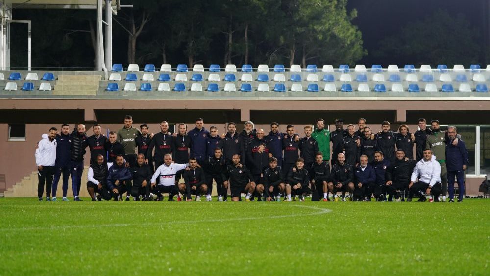 Gaziantep FK, Antalya’da kampa girdi