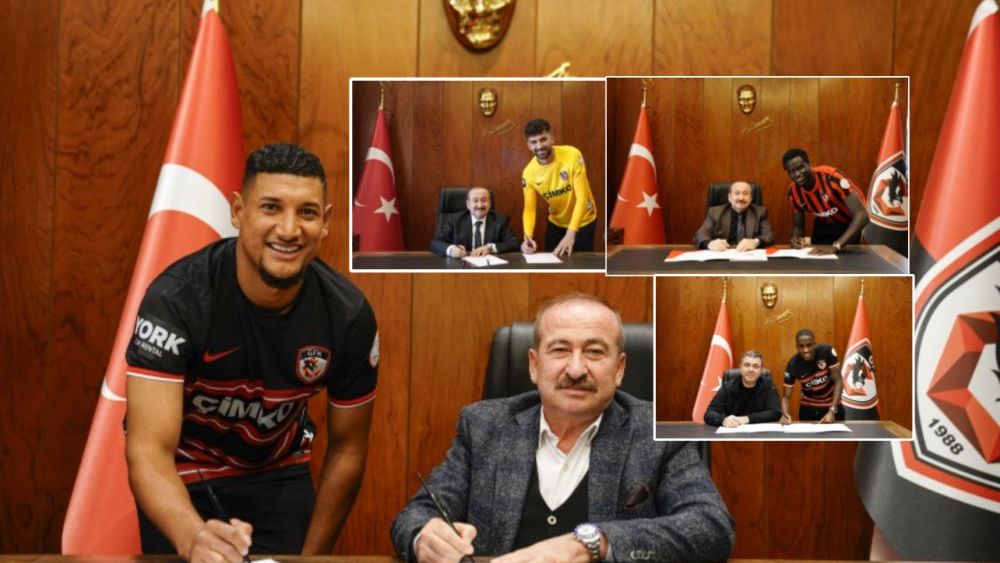 Devre arası transfer rekoru Gaziantep FK’da