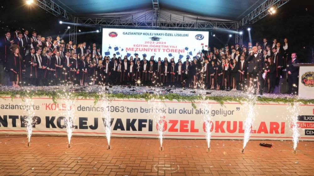 Gaziantep Kolej Vakfı öğrencileri üniversiteli oldu