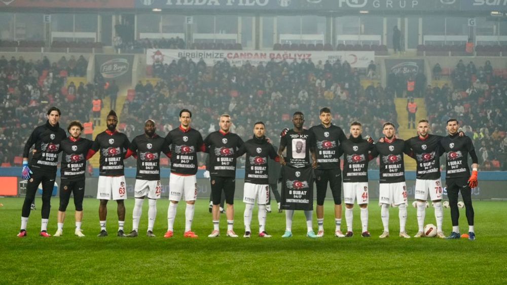 Gaziantep FK, 6 Şubat’ı unutmadı