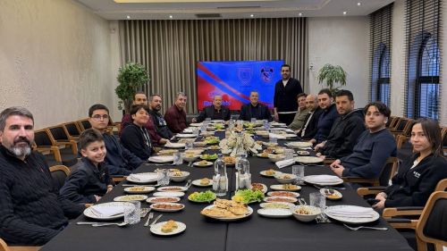 Samsunspor-Gaziantep FK yöneticileri iftarda buluştu