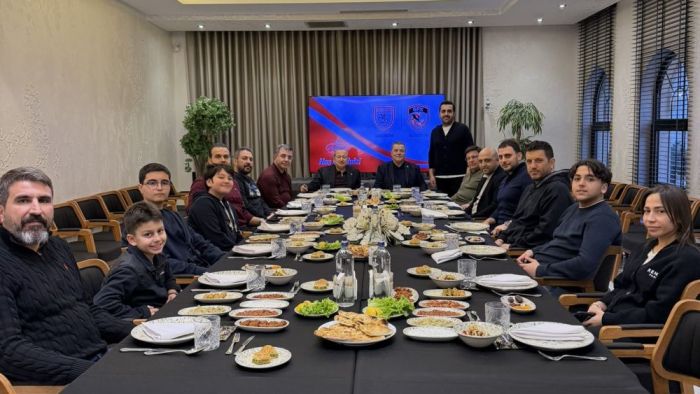 Samsunspor-Gaziantep FK yöneticileri iftarda buluştu