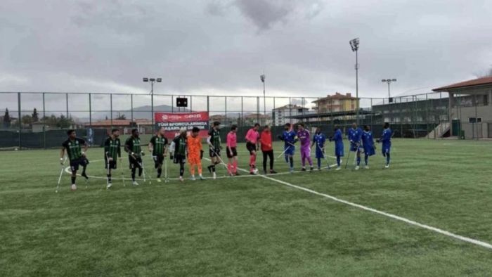 Şahinbey Ampute çok farklı 6-1