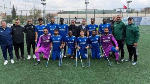 Şahinbey Ampute tek attı, üç aldı