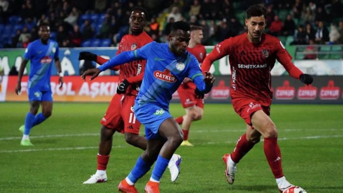 Gaziantep FK, Karadeniz’de yine kayıp 2-1