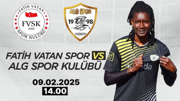 Gaziantep ALG Spor, Vatan maçına hazır