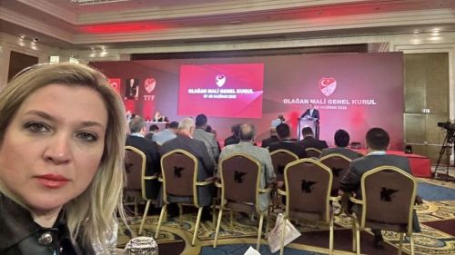 TFF’de Gaziantep FK’yı Seçil Kömürcü temsil etti