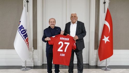 Gaziantep FK’dan Köksan Holding’e teşekkür ziyareti