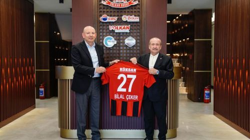 Gaziantep FK Başkanı Yılmaz’dan Bilal Çeker’e teşekkür ziyareti