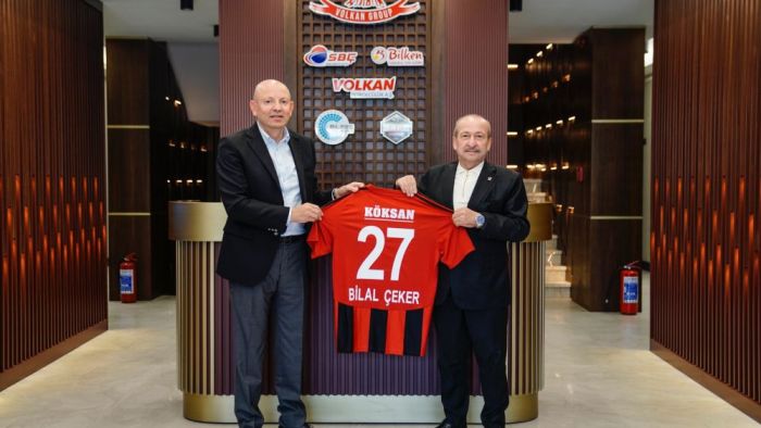 Gaziantep FK’dan Bilal Çeker’e Teşekkür Ziyaretİ