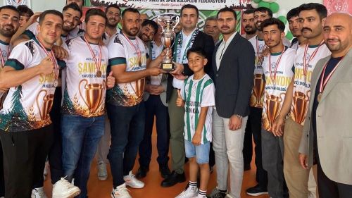 Yavuzeli Ayakta! Namağlup Şampiyon Yavuzelispor İçin Coşkulu Kutlama