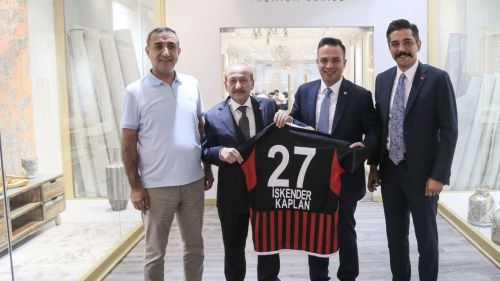 Gaziantep FK Başkanı Memik Yılmaz destek turunda