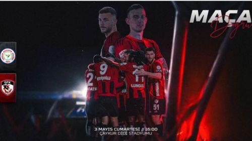 Gaziantep FK, Karadeniz’de Rize sınavında