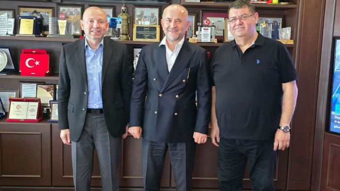 Galatasaraylı Yönetici Aygün’den Çeker’e ziyaret