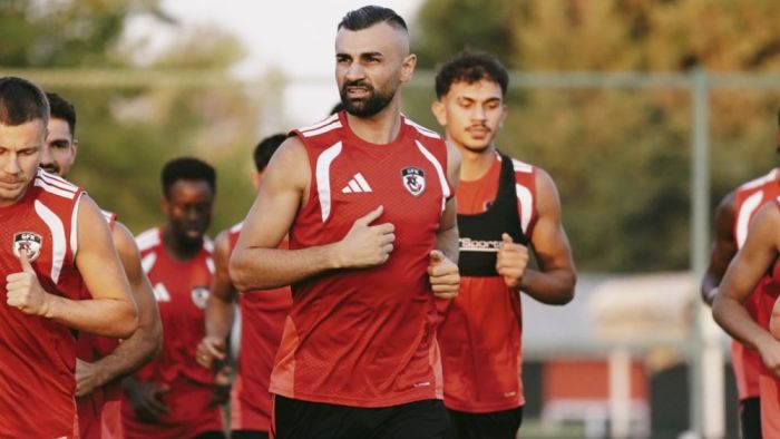Gaziantep FK’nın yeni golcüsü antrenmanda