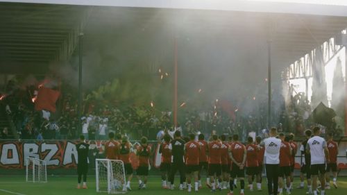 Gaziantep FK tesislerinde büyük coşku