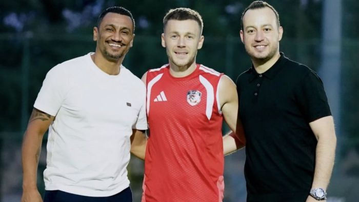 Gaziantepsporlu İvan De Souza, Gaziantep FK antrenmanında