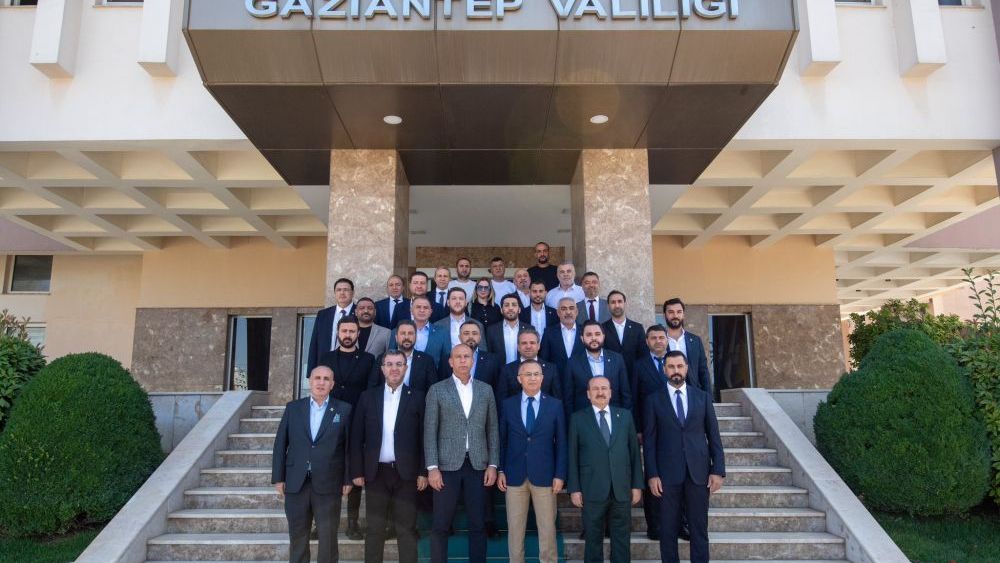 Gaziantep FK yönetiminden Çeber’e ziyaret