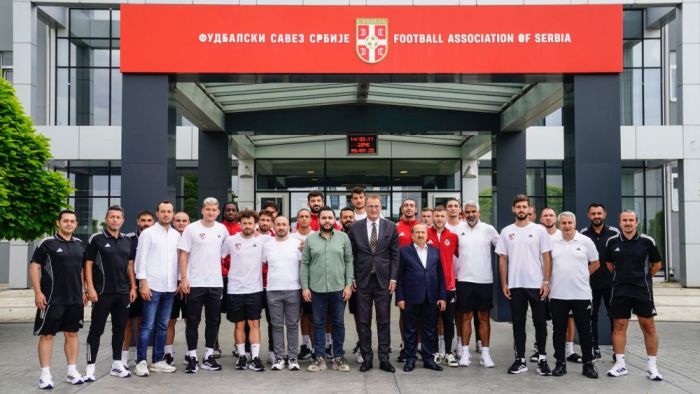 Türkiye’nin Sırbistan Büyükelçisi’nden Gaziantep FK’ya ziyaret