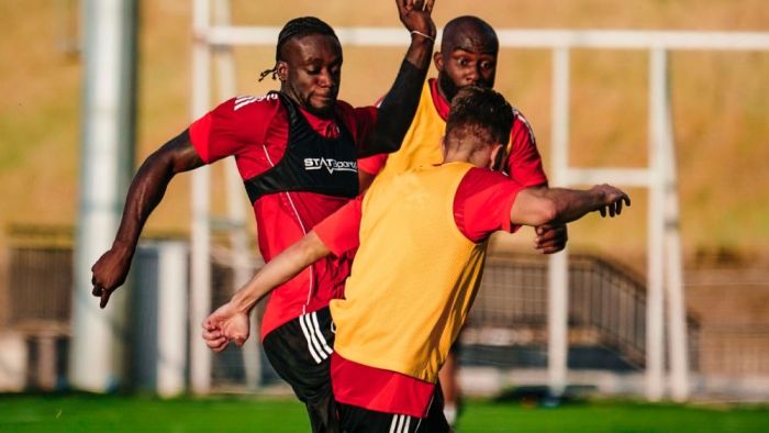 Gaziantep FK’nın Erciyes kampı devam ediyor
