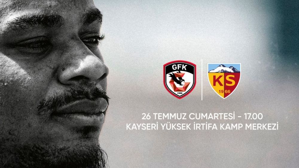 Gaziantep FK, Kayserispor ile Hazırlık Maçında Karşılaşacak