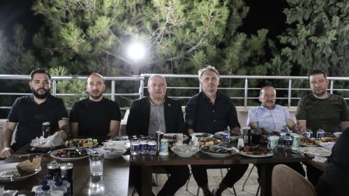 Gaziantep FK’da moral yemeğine kim katıldı?