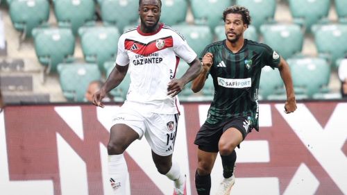 Oynayan Gaziantep FK, kazanan Kocaelispor