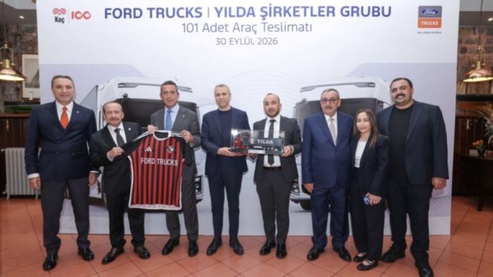 Ford Trucks'tan Yılda Şirketler Grubu'na 101 araçlık teslimat