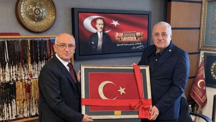 Emekli Orgeneral İrfan Özsert’ten MHP Gaziantep Milletvekili Sermet Atay’a ziyaret