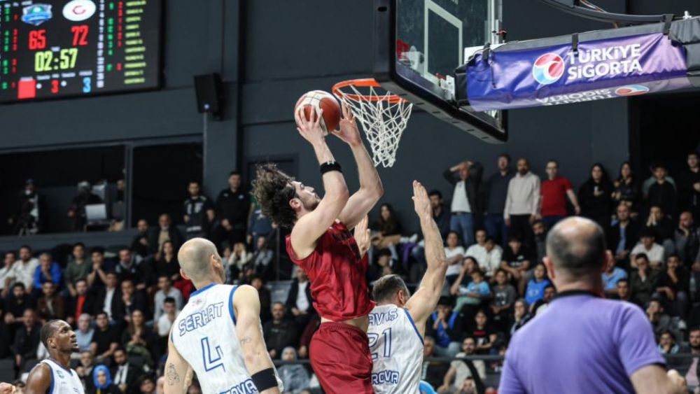 Gaziantep Basketbol turu üçüncü maça bıraktı