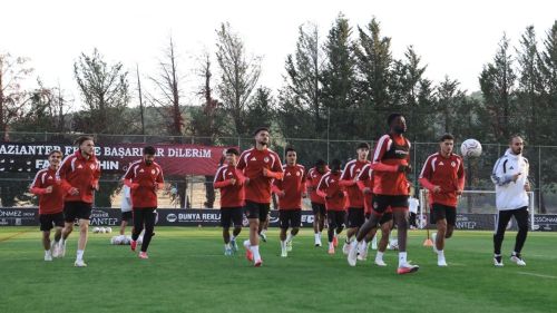 Gaziantep FK’da Erzurumspor mesaisi