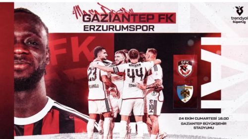 Gaziantep FK, Erzurumspor’u konuk ediyor